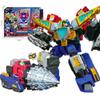 Metal Cardbot Season 2 Blue Cop S Transforming Robot To Car Action Figures with Card Transformation Car Musclehyde Model Toys