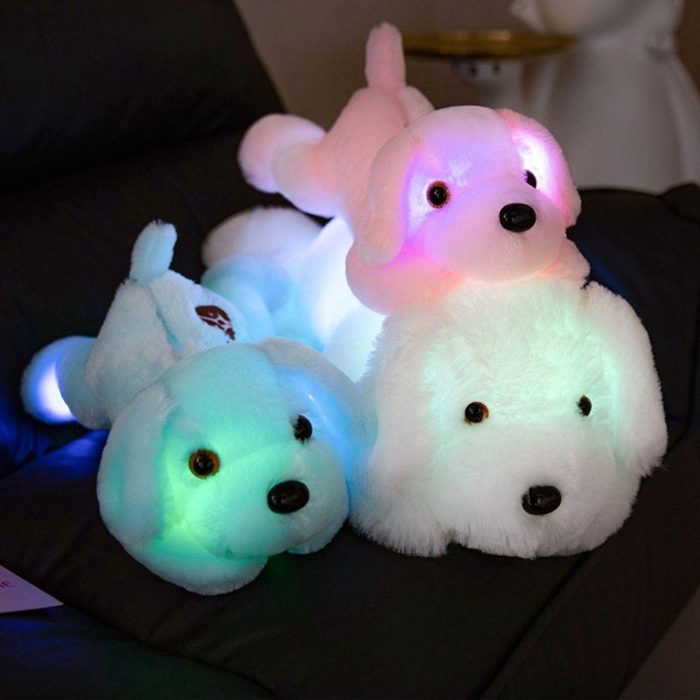 LED Glowing Stuffed Doll Colorful Light Light Up Toy Cute LED Plush Daily Companion