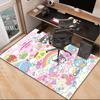 Hello Cat Fantasy World Office Rug Chair Mat, Game Carpet, Suitable for Front Door, Bedroom, Living Room, Desk, Holiday Gift