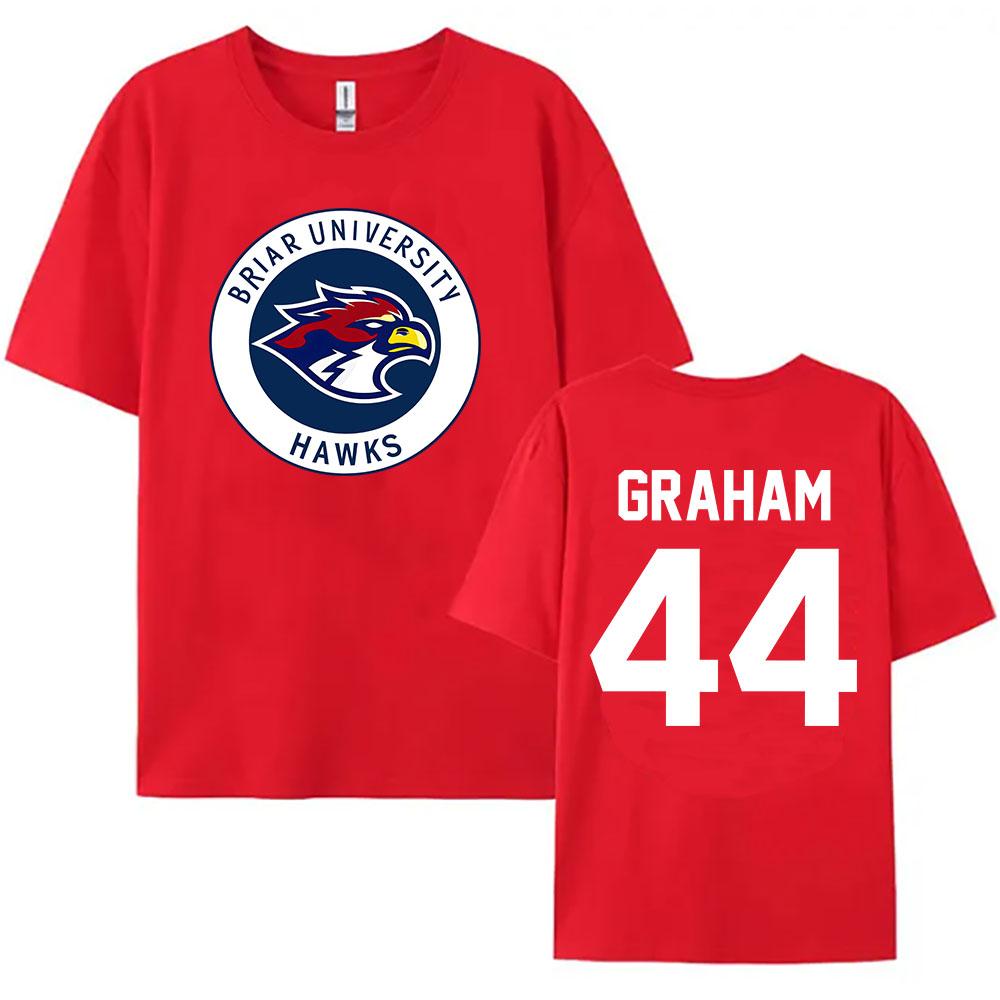 Off Campus TV Series  Tshirt Graham 44 22 Design Tshirts DI LAURENTIS 66 Tucker46 Print Tee Shirts Short Sleeve Cotton Clothing