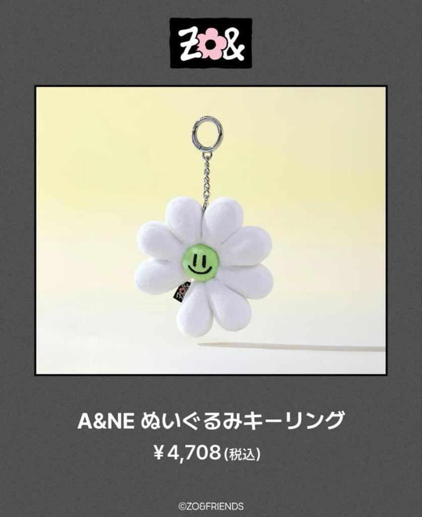 [USED] ZO&FRIENDS A&NE Plush Key Ring G-DRAGON Jiyong