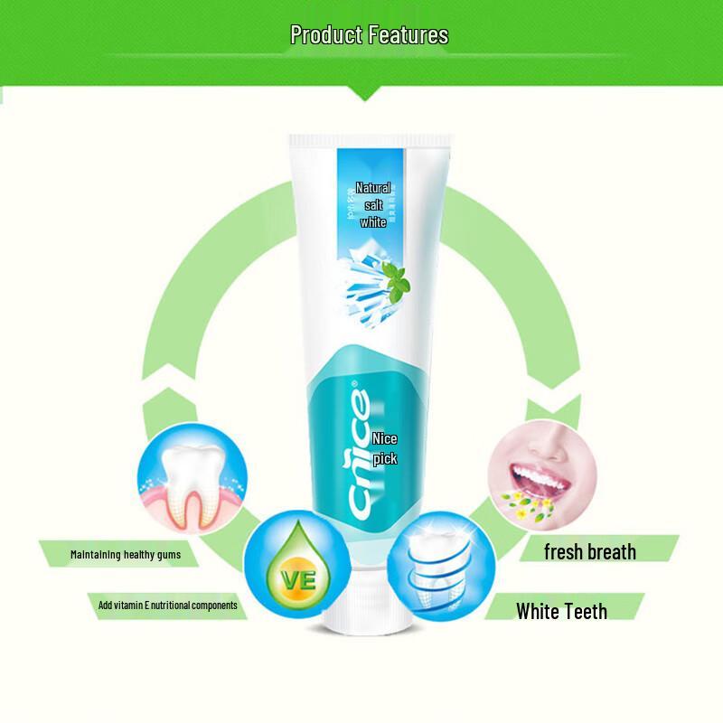 NICE Natural Salt Whitening Toothpaste