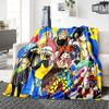 1pc One Piece Adventure flannel Blanket for Super Soft Cute Comfort Blanket for Travel Bedding Couch Sofa Blanket Y8254