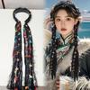 Boho Style Chinese Tibetan Hairband Long Tassel Candy Colored Ethnic Hair Hoop Colorful Ribbon Weaving