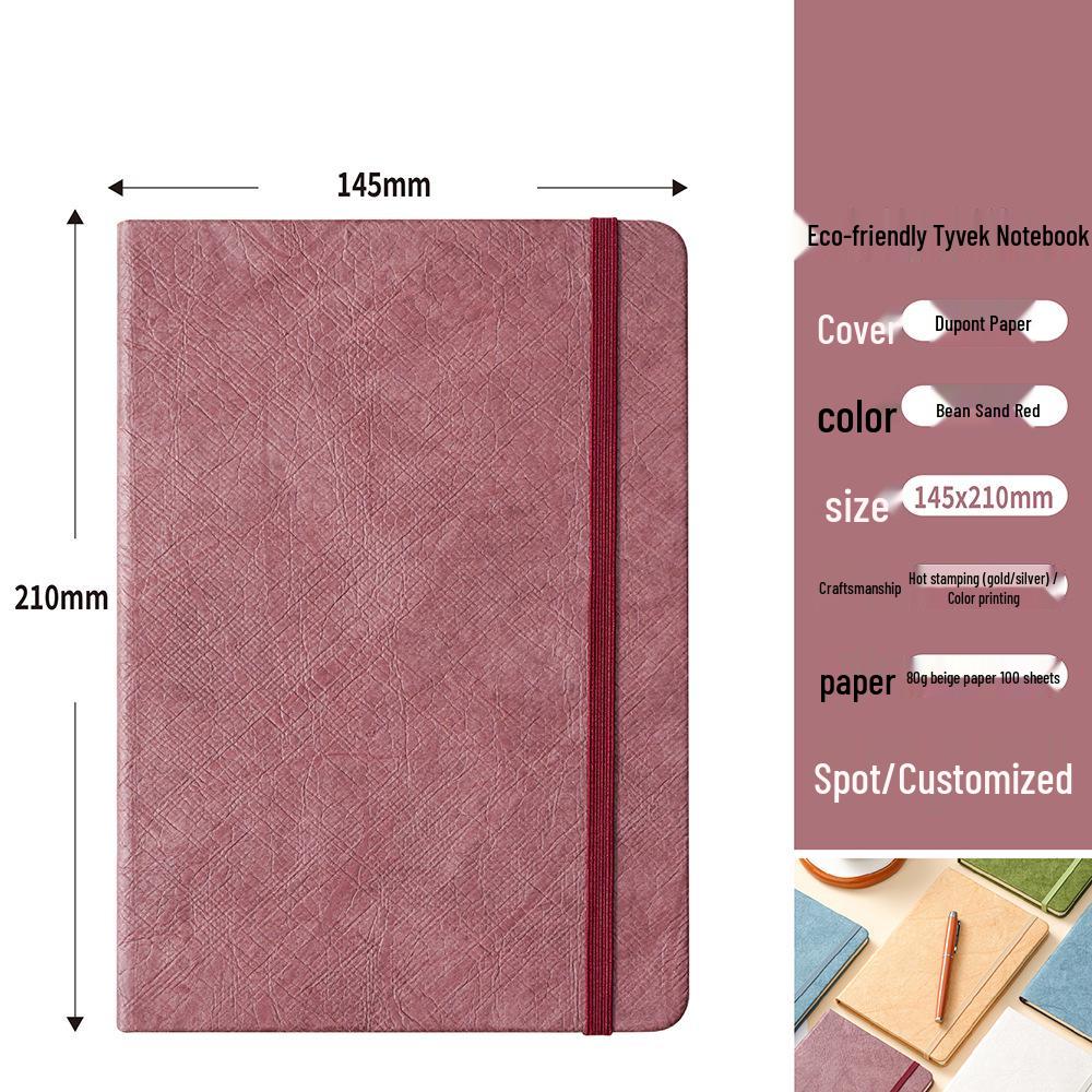 Tume Strap Custom Logo Inspirational Notebook - Simple Style, In Stock