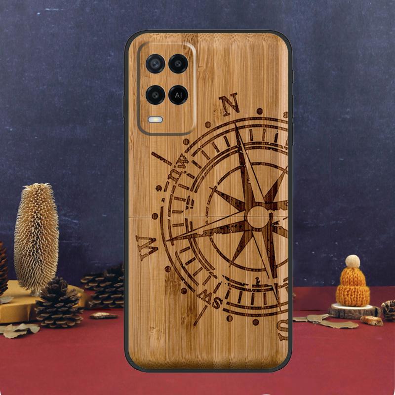 

Natural Bamboo Wood Pattern Print For OPPO A58 A78 A98 A15 A16 A17 A76 A96 A77 A52 A72 A5 A9 A79 A94 A74 A57S A53S A54S Case OPPO A79 5G