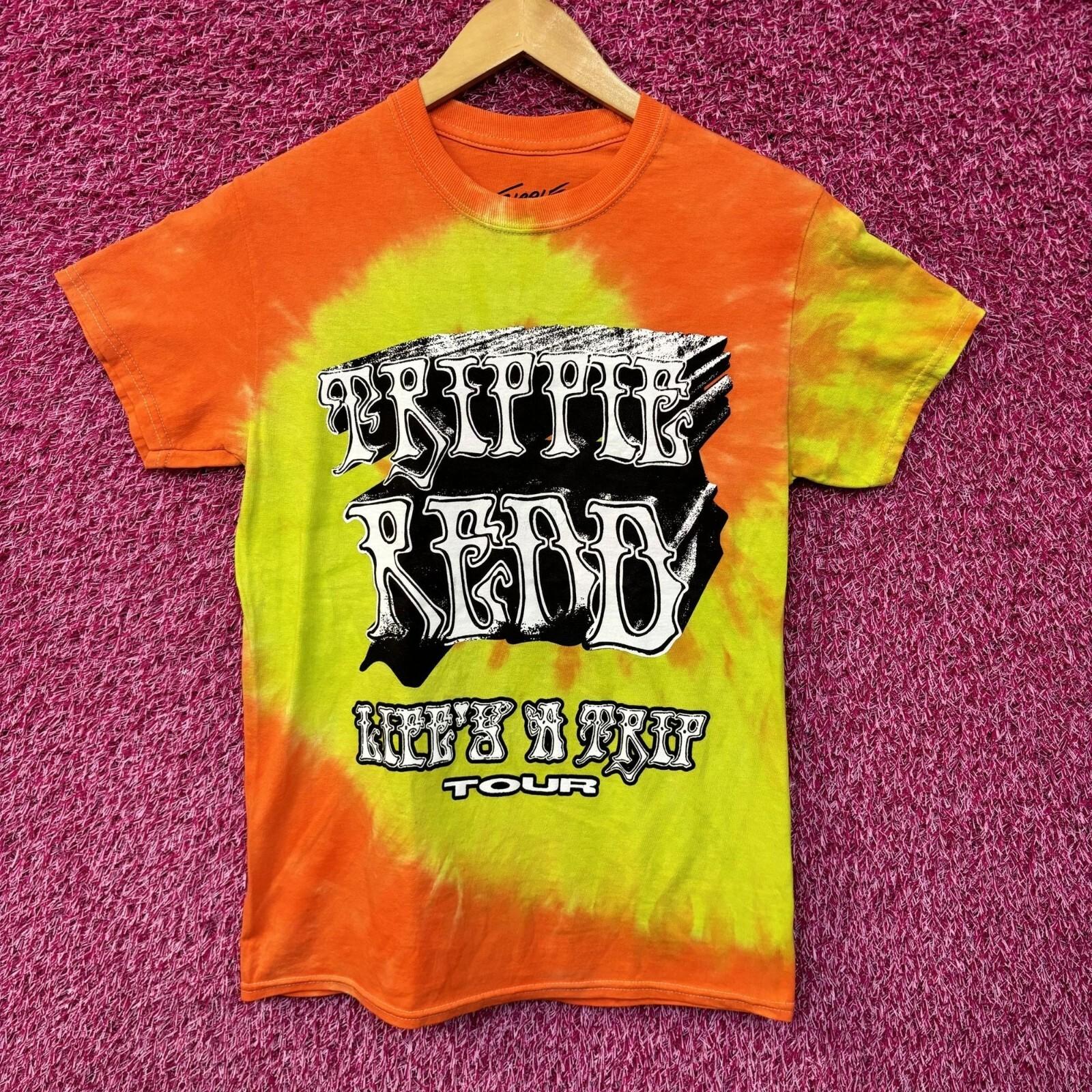 Футболка с tie-dye тура Trippie Redd Life s A Trip XL