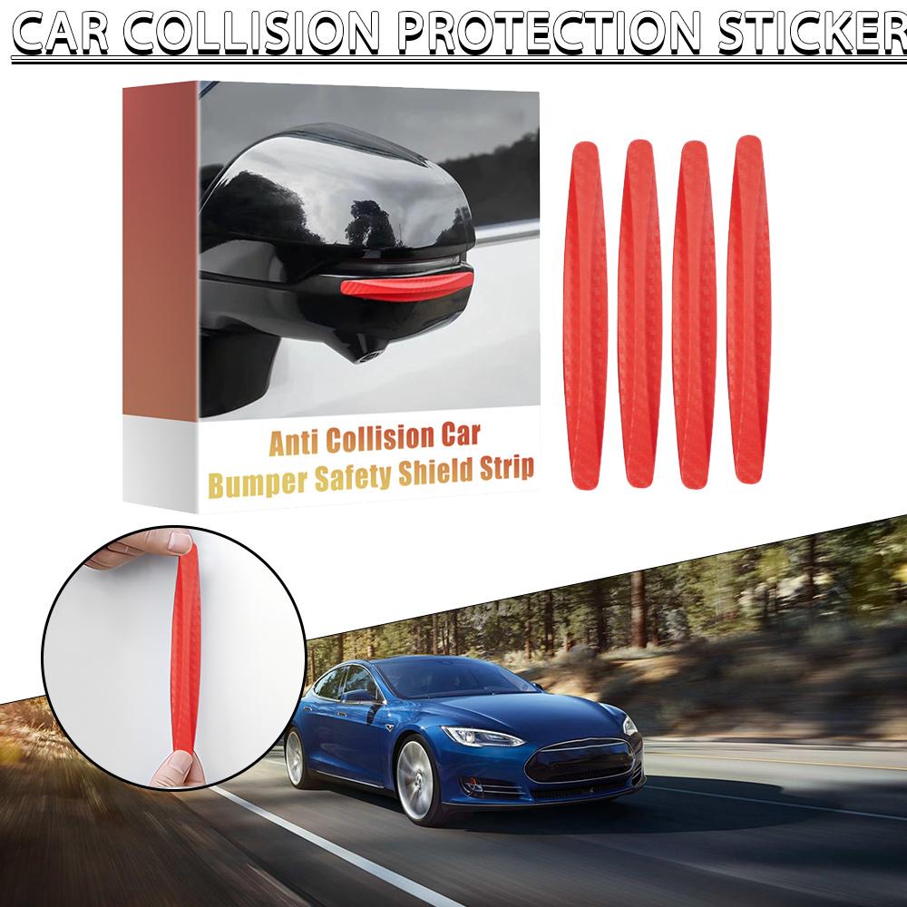 

PDTO 4x антистолкновительный автомобильный бампер, защитная полоса, защитная полоса, наклейки