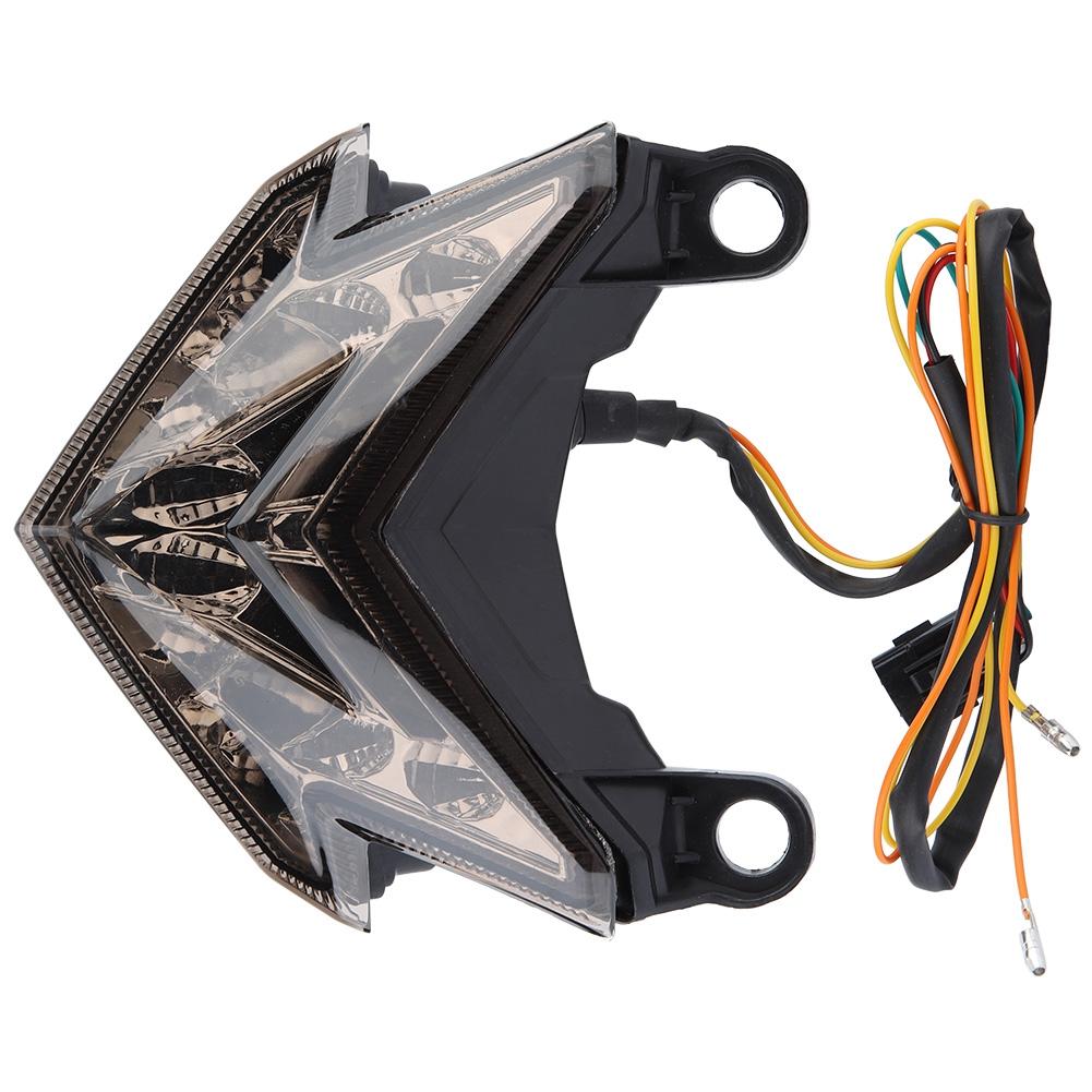 Motorcycle LED Tail Light Lamp Brake Turn Signal Taillight for    800 2013 2014 (Black)
