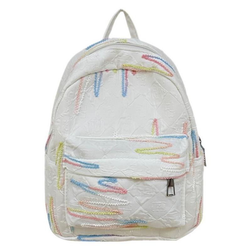 Today's Popular Backpack Girls Schoolbag Casual Simple College Students Beautiful Summer Middle School Class Backpack