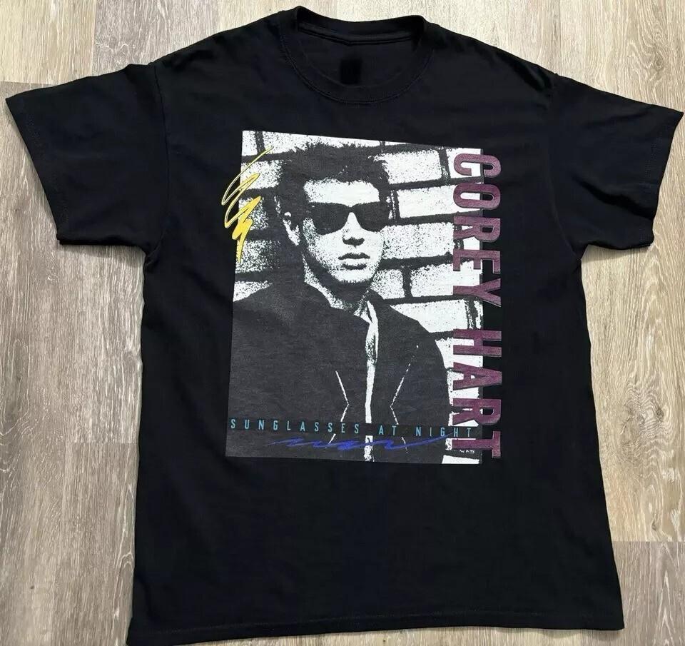 Corey Hart SUNGLASSES AT NIGHT Cotton Unisex T-Shirt S To 5XL XXL