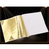50pcs 8X8.5Cm Gold Sheets Imitation Gold Leaf Shiny Craft Decoration For Wood Ceramic Glass Metal Fabric Diy Projects Art Foil