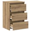 Nightstands 2 pcs Artisan Oak 40 x 35 x 62.5 cm engineered wood