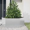 VidaXL Hexagonal Planter 138x120x45 Cm Galvanized Steel, Flower Planter, Patio Planter, Garden Planter, 851141