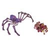 3D Printed Spider Simulation Toy Movable Joints Creative Model Desktop Decoration Collection Ornaments Gift