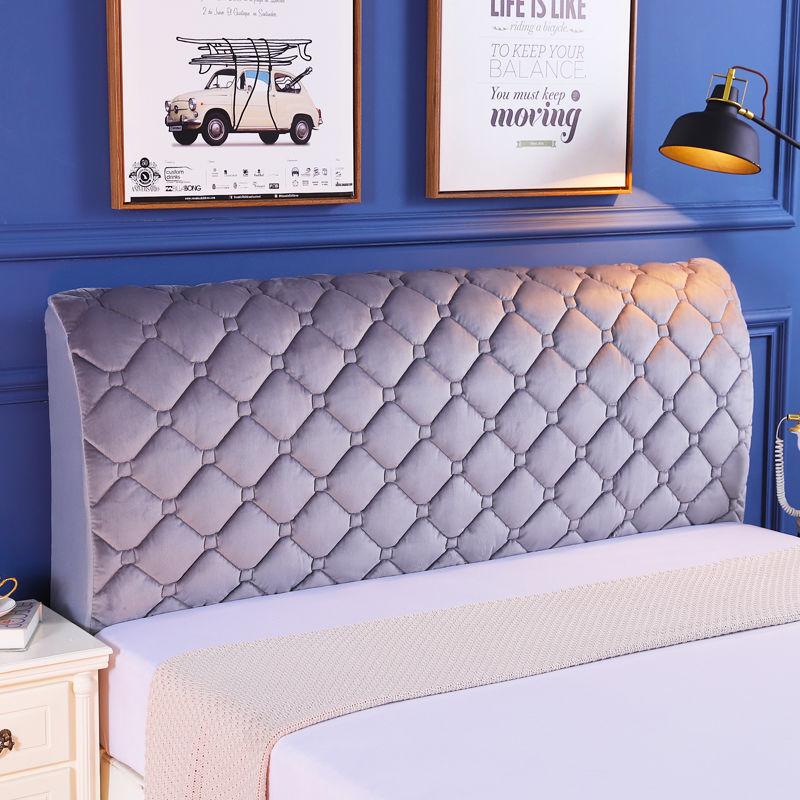 Buy Thicken Plush Quilted Head Cover King Queen Size Allinclusive