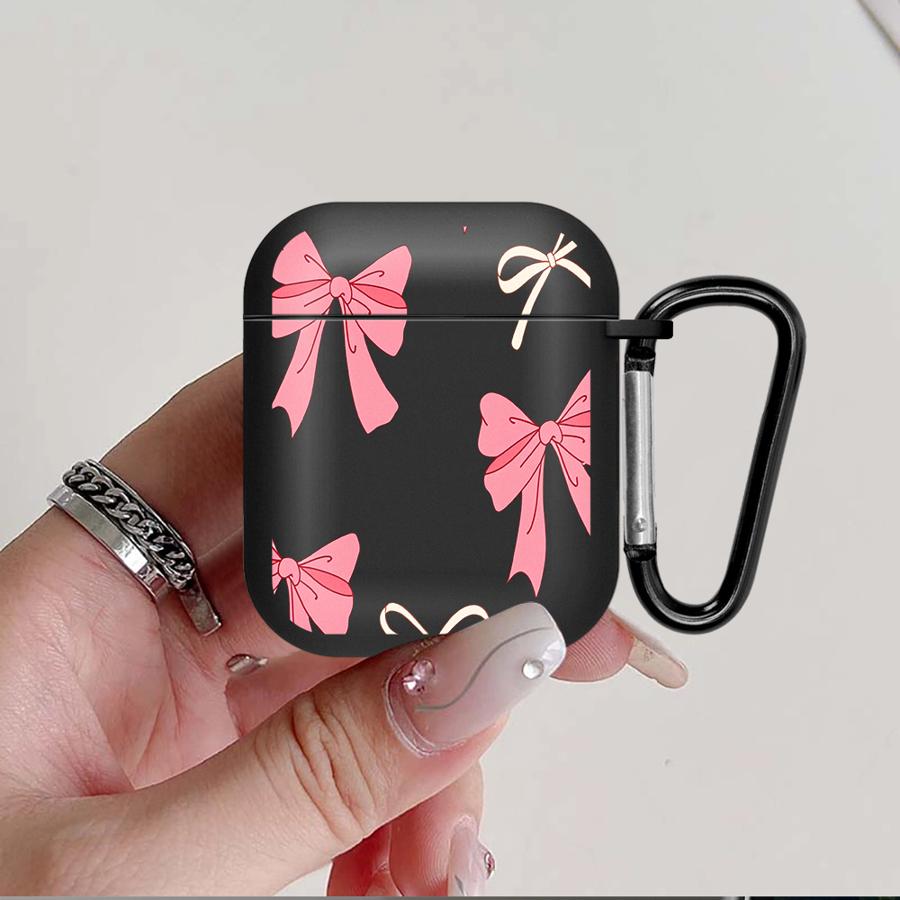 Cartoon Bow Case For Airpods 3 Pro Pro3 4 1 Pro2 2 Earphone Cases Cover
