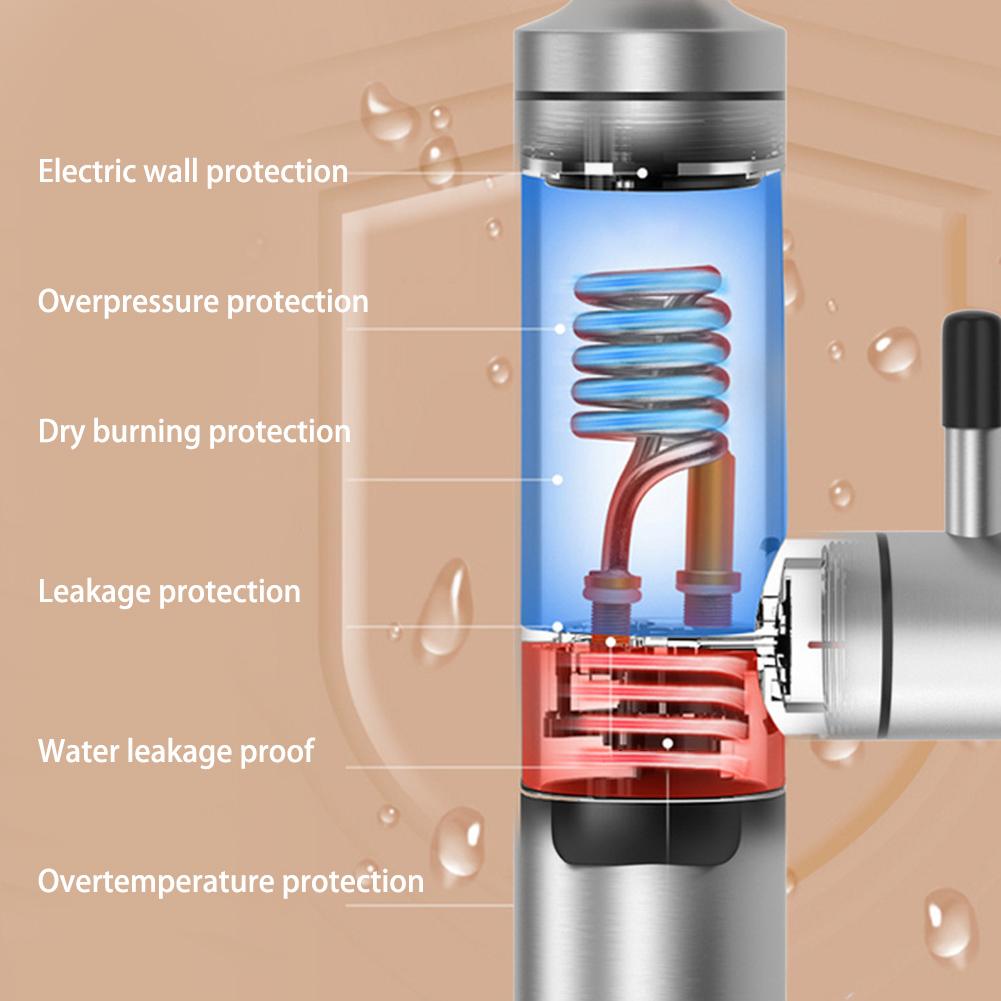 

Для контроля температуры дома Электрический кран Вращающийся на 360 градусов кран Интеллектуальный цифровой дисплей Оптимальный комфорт и безопасность CHINA