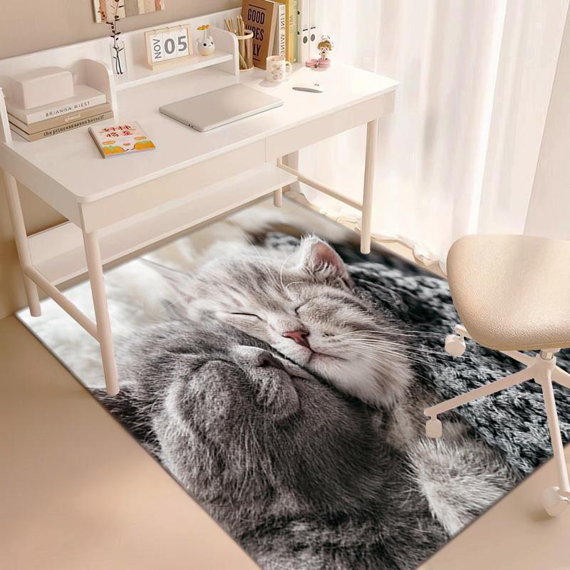 Wild Bears Mountainous Terrain Carpet Is Suitable For Living Room And Bedroom Doormats Office Balcony Decorative Carpet A6