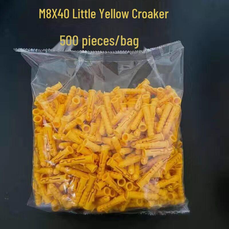 M6 Plastic Expansion Tubes & Wall Plugs for Self-Tapping Screws (6mm & 8mm)