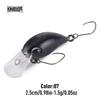 Kingdom Mikro Crank Minnow Rybářská Návnada 1.5g/25mm 3.2g/32mm Plovoucí Tvrdá Návnada ABS Rybářské Potřeby Umělé Tvrdé Návnady Crankbaity Potřeby Wobblery
