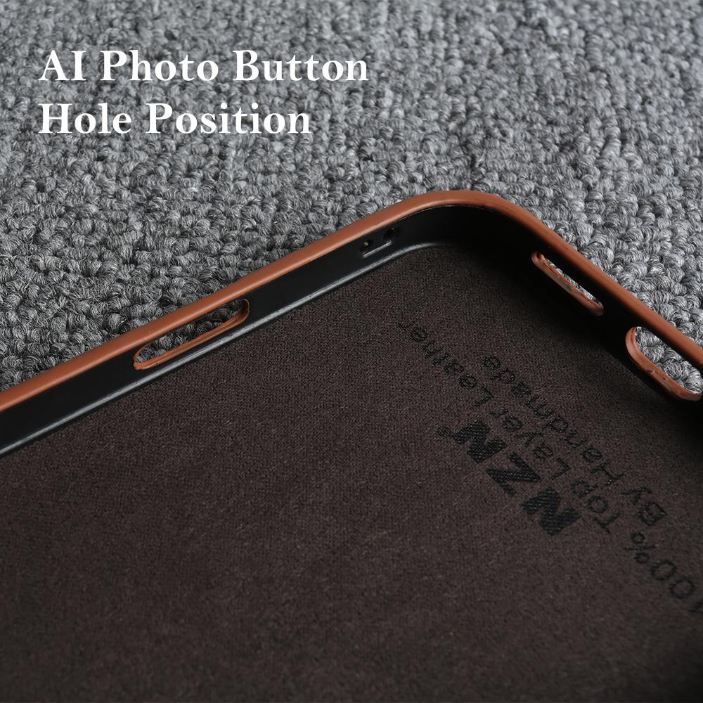 Luxus Echtleder Rindsleder Hülle für iPhone 17 Pro Max 16 15 14 13 12 Natürliches Rindsleder Litschi-Leder Stoßfeste Handyhülle Fundas