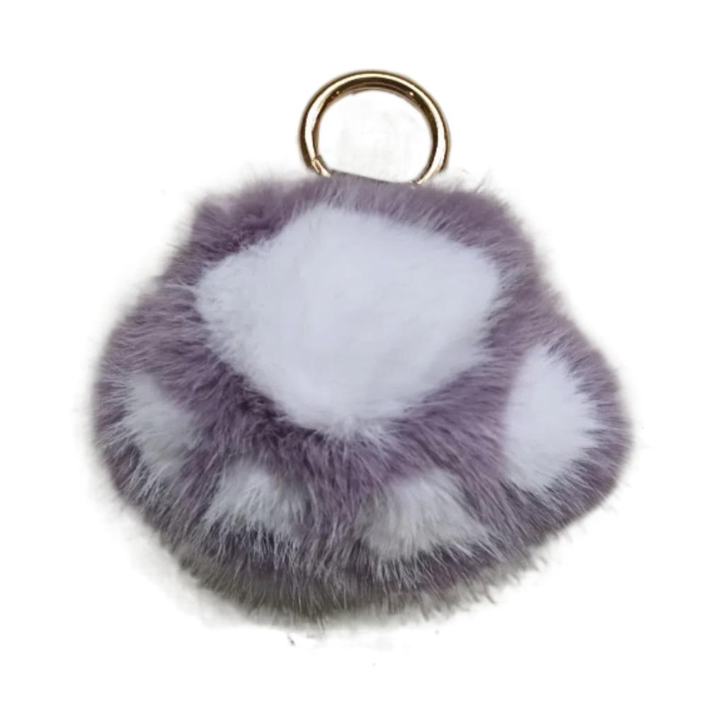 Furry Doll Cat's Paw Stuffed Keyring Stuffed Animal Plush Cat's Paw Pendant  Bag Ornaments