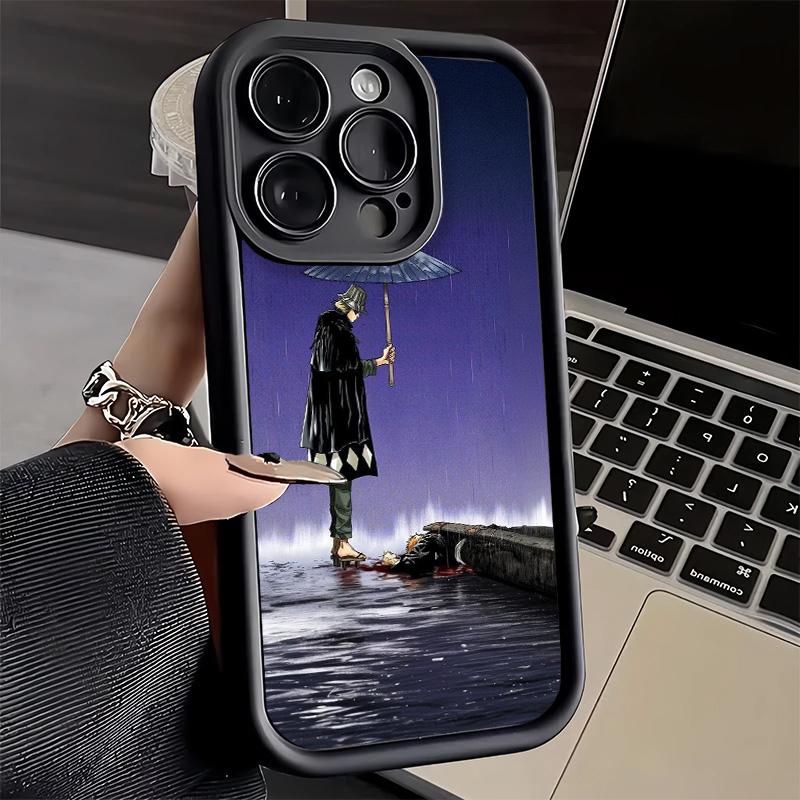 Phone Case for iPhone 17 Air 16E 15 16 Pro Max Bleach Kisuke Urahara Cover 14 Plus 13 12 Mini Soft Shell Silicone Fundas