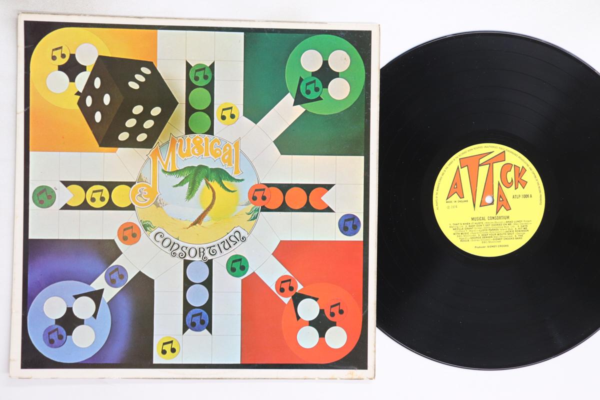 

LP Record VARIOUS - Musical Consortium ATLP1008 ATTACK 1974 UK Reggae, Ska & Dub Used