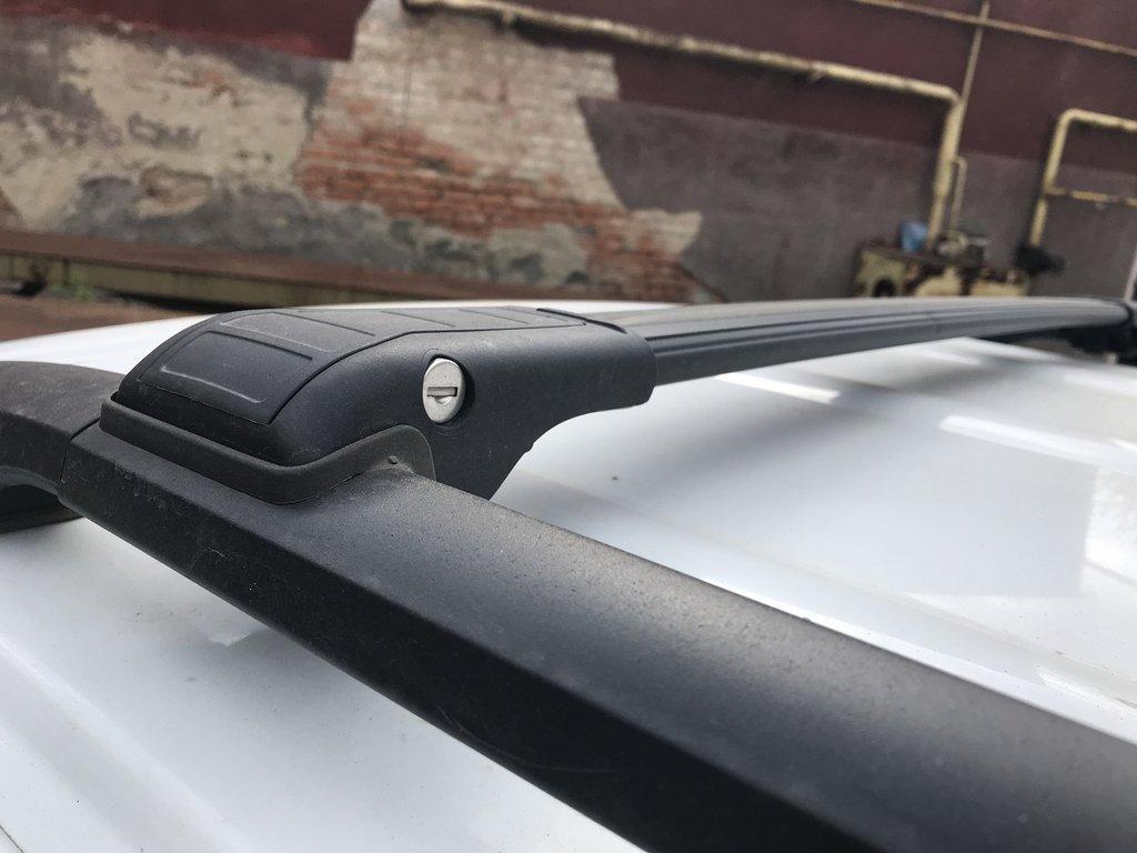 Stürze für Dachreling WingBar (2 Stück) Grau für Renault Kangoo 2008–2020