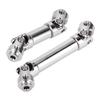 2Pcs Steel Drive Shaft for 1/30 RC Crawler Car SCX30 Ford Bronco Jeep Wrangler JLU Upgrade Parts