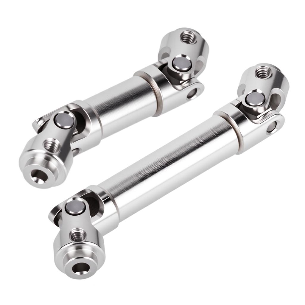 1Pair Stainless Steel Drive Shafts Driveshaft for AXIAL SCX30 1/30 RC Crawler Cars Upgrade Parts