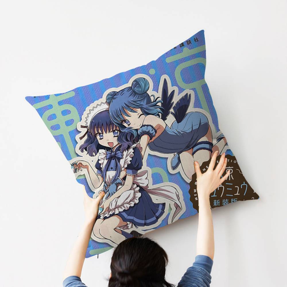 T-Tokyo Mew Mew Anime Pillowcases Home Bedding Decorative Pillow Cover Wedding Super Soft Pillow Case