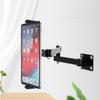 Wall Mount Tablet Cell Phone Stand Long Arm Stretchable Holder for 4-13 Inch Devices
