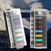 6 Way Automotive Safety Box With LED Indicator Water Resistant Blade Connection Unit For Cars Trucks Boats Mobile Homes