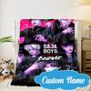 Custom Name K-Pop Idol Dreamscape Blanket bed sofa Blanket Flannel Blanket for Camping, Hiking, Picnic Essentials,gift for Fan family