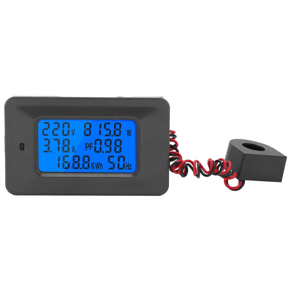 Multifunctional Electricity Monitor Digital Current Voltage Power Energy Meter 110‑250V