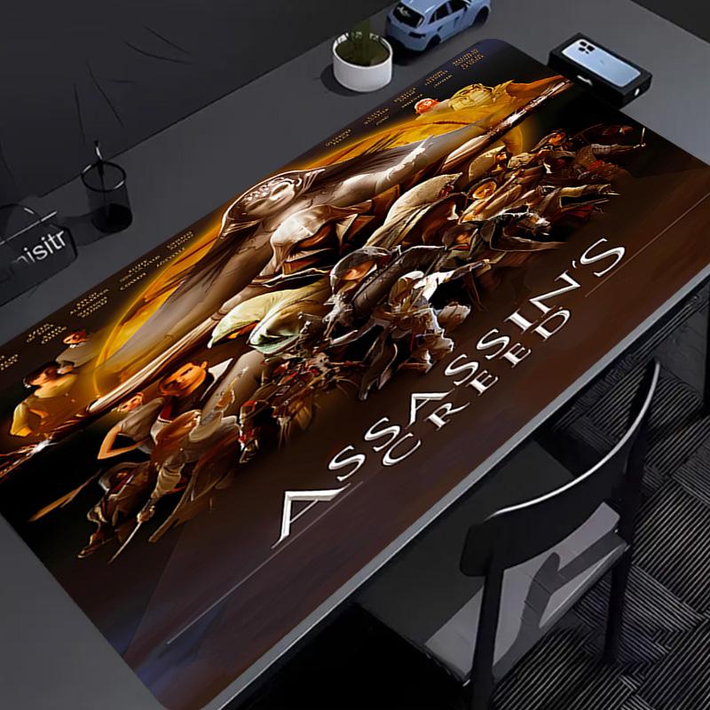 A-Assassin's Creed Mouse Pad - Non-Slip Rubber Base, Smooth Surface for Work,Gaming,Office,And Home Use, Desk Mouse Pad