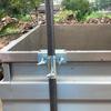Water-proof Patio Umbrella Holder Anti-rust Deck Umbrella Mount Umbrella Stands  Food Carts