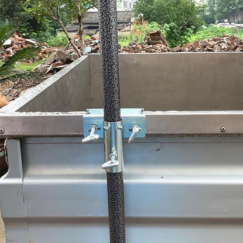 Water-proof Patio Umbrella Holder Anti-rust Deck Umbrella Mount Umbrella Stands  Food Carts