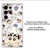 Phone Cover Case for Samsung Galaxy S26 S24 S25 Edge S22 FE S21 Note 20 Ultra 10 S20 Plus S23 Ultra Shin Cartoon Little White