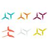 Advanced 5inch 3 Drones Propellers Blade Nylon Build Superior Airflows Efficiency For 51499 Steady Flight