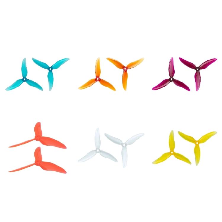 Advanced 5inch 3 Drones Propellers Blade Nylon Build Superior Airflows Efficiency For 51499 Steady Flight
