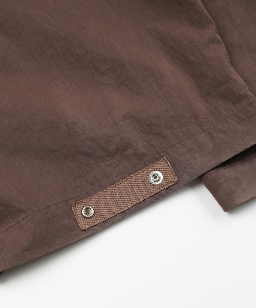 FRIZMWORKS Fold Fatigue Wide Pants _ Brown