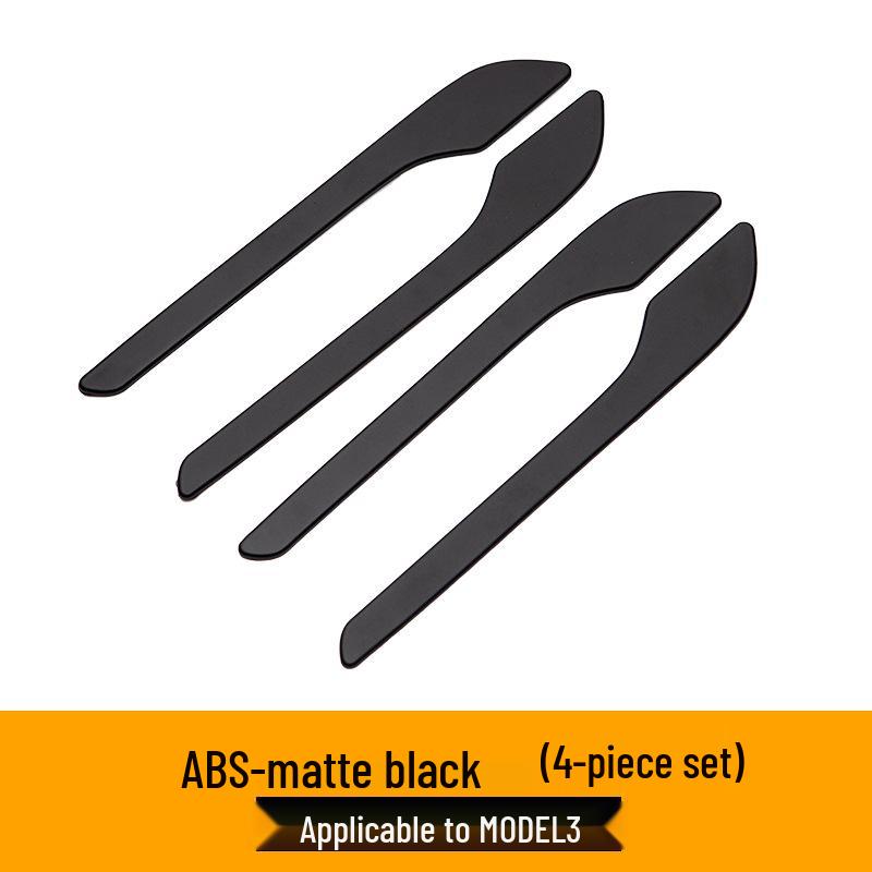 

Обновлённая наклейка на дверную ручку из углеволокна для Tesla Model 3/Y