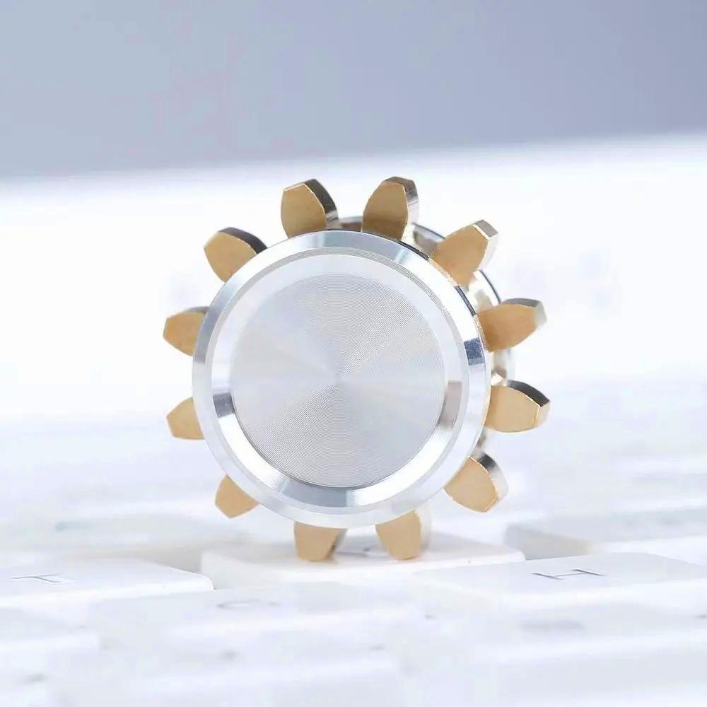Fidget Spinner Mini Metal Gear Gyroscope Toy Antistress Portable Adults Stress Reliever Adhd Kids Birthday Christmas Gift