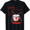 Drum Player Music Lover Xmas Gift Ugly Drum Christmas T-Shirt
