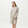 HUIT Pigment V-Neck Sweatshirt Htwtp4K02T