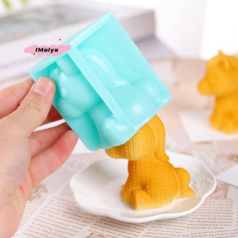 1Pc Food-Grade Silicone Horse Mousse Mold for Chinese New Year Zodiac Milk Jelly Cake Dessert Baking Heat-Resistant Kitchen Tool