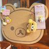 1/2Pcs Cute Bear-Shaped Pin Display Board 0.5-Inch Thick Cloud Rubber Board,Wall-Mounted Bulletin Board for Office, Letter Board
